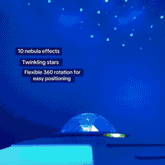 UFO Shaped Stunning Display Stars Galaxy Light Projector